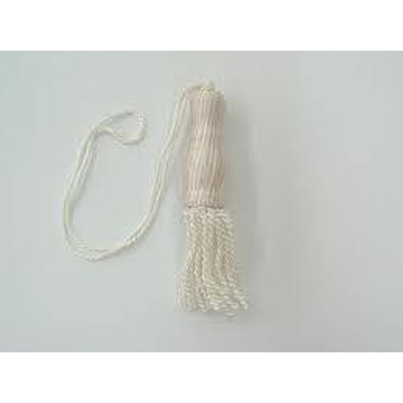 4 Bullion Tassel – White – Per Tassel