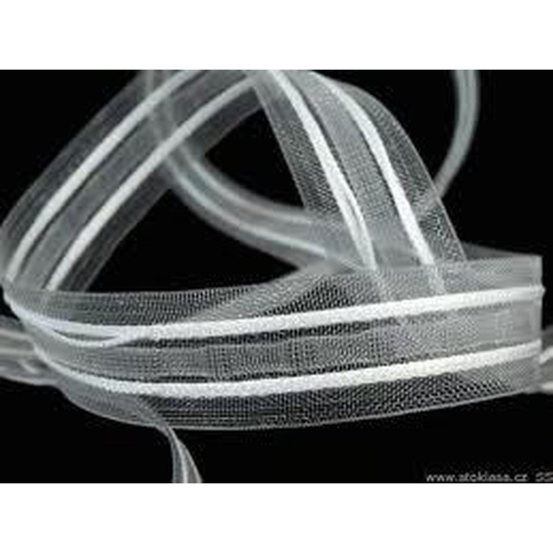 1 Transparent Two Cord Shirring Tape