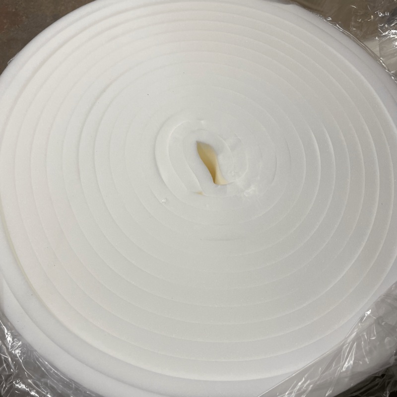 24 Wide Soft Upholstery Foam Roll: 1/4, 1/2, 1, 1-1/2, 2