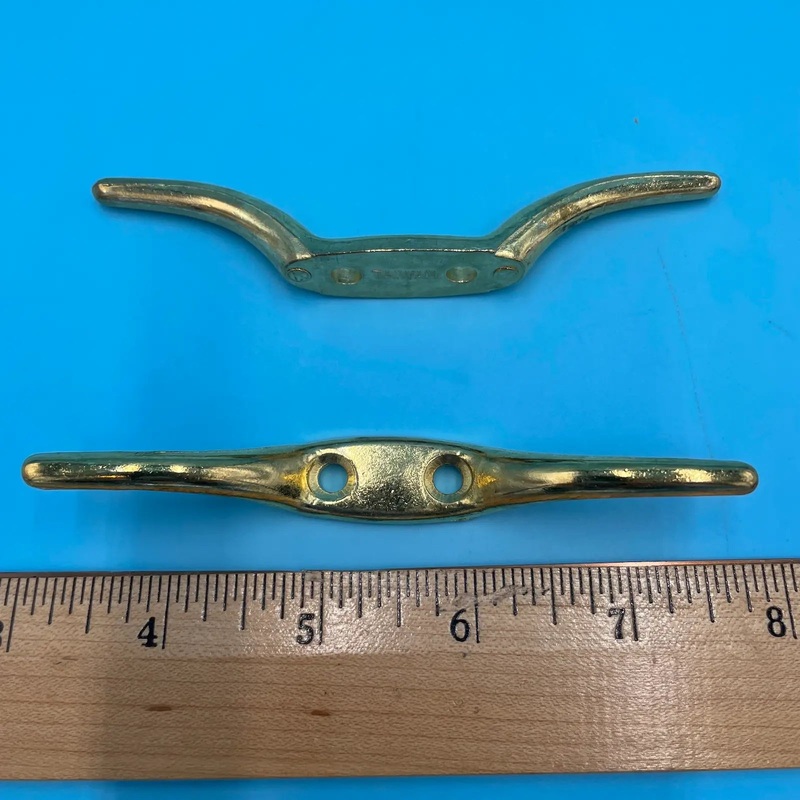 4-1/2 Brass Cord Cleat (10 Per Bag)