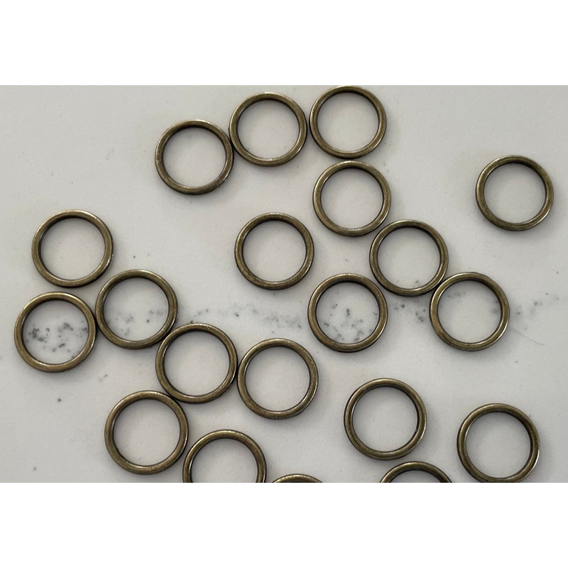 3/8 Antique Metal Roman Shade Rings (1000/bag)