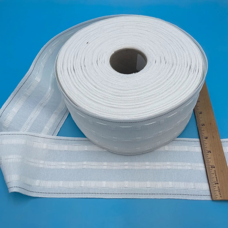 4 3 Cord Pencil Pleat Shirring Curtain Tape 36 yard roll