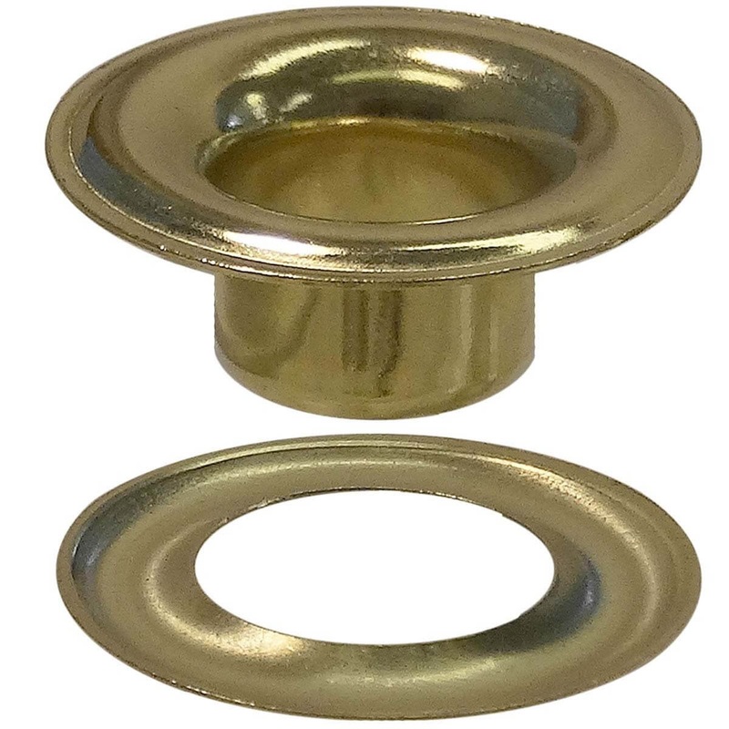 9/32 #1 Sheet Metal Grommets & Plain Washers 144 sets
