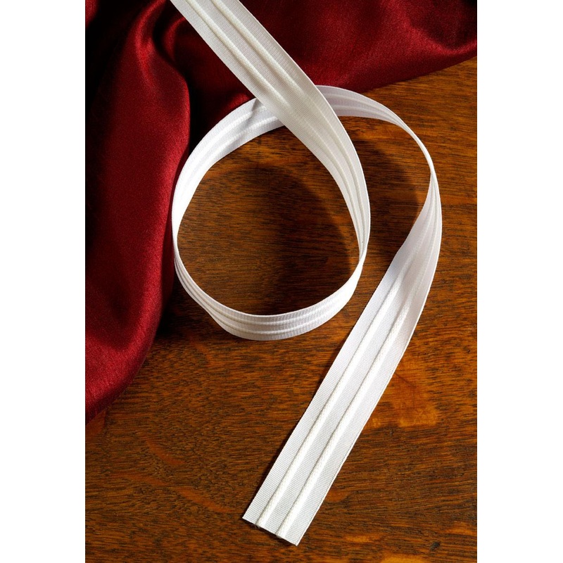 1 – 2 Cord Shirring Tape – White