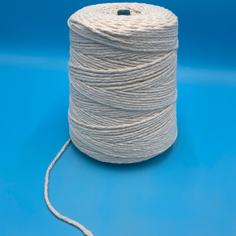 3/32 Cotton Mop Cord Natural – 300 yards/spool