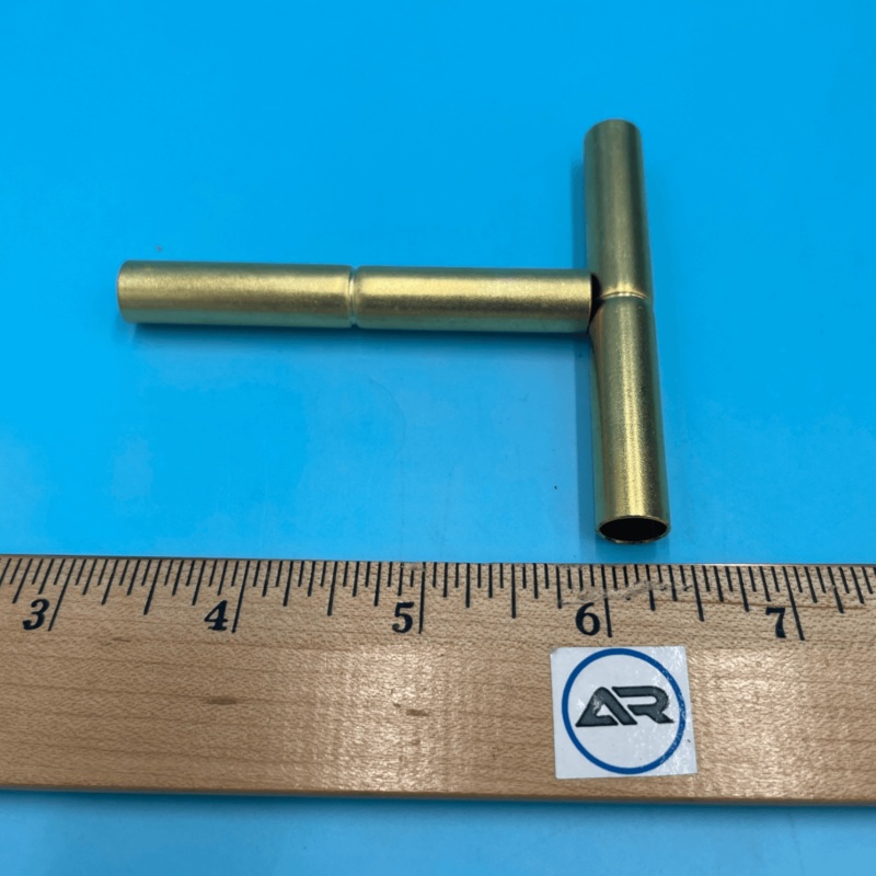 3 Brass Splice for Cafe Curtain Rods
