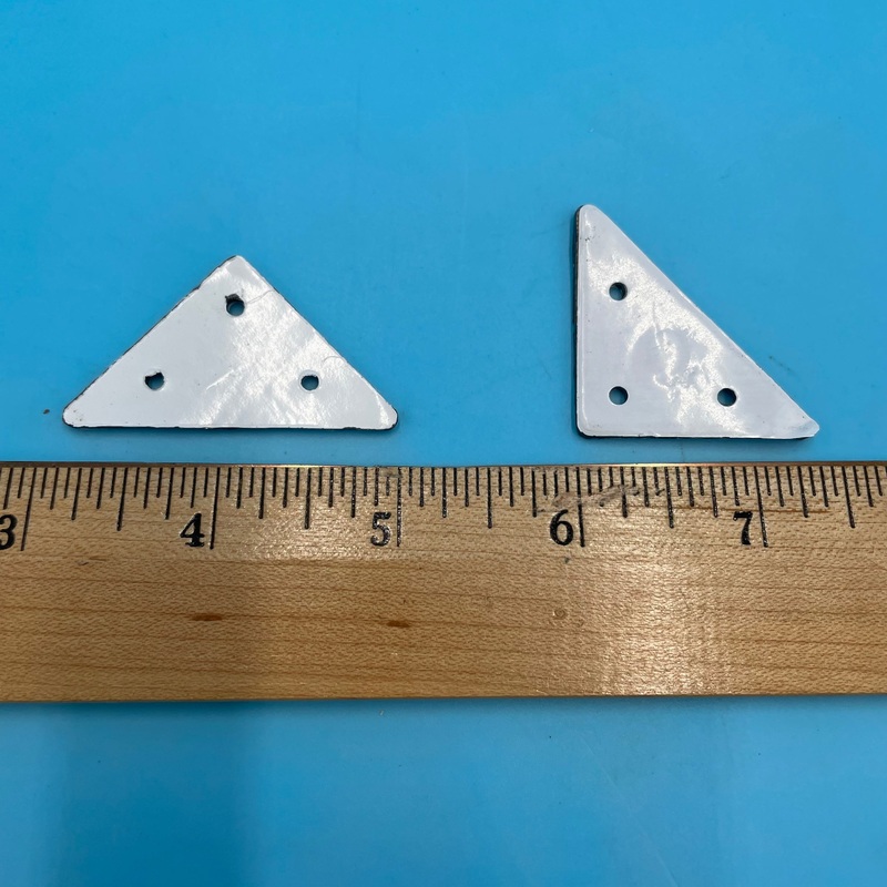Vinyl Covered Triangle Drapery Weights – 100/box