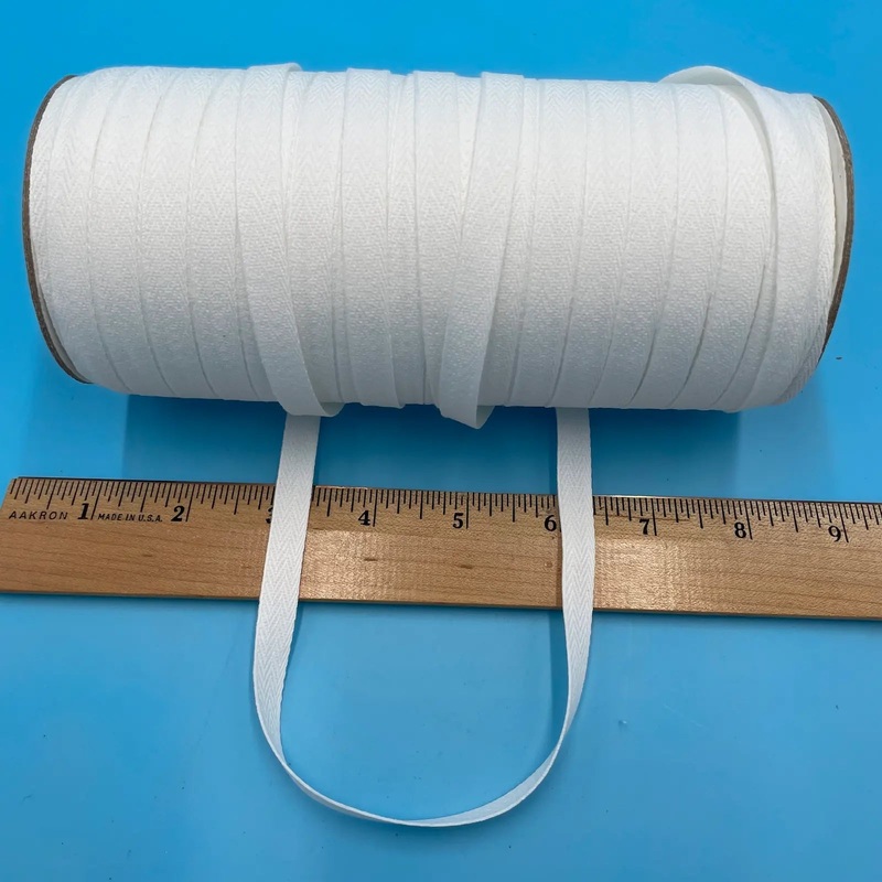 Woven Twill Tape – 3/8 Width 144yds/roll – Various Colors