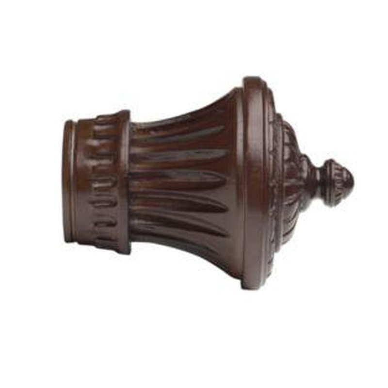 2 Wood Trends Charleston Finial – 083 – Mahogany