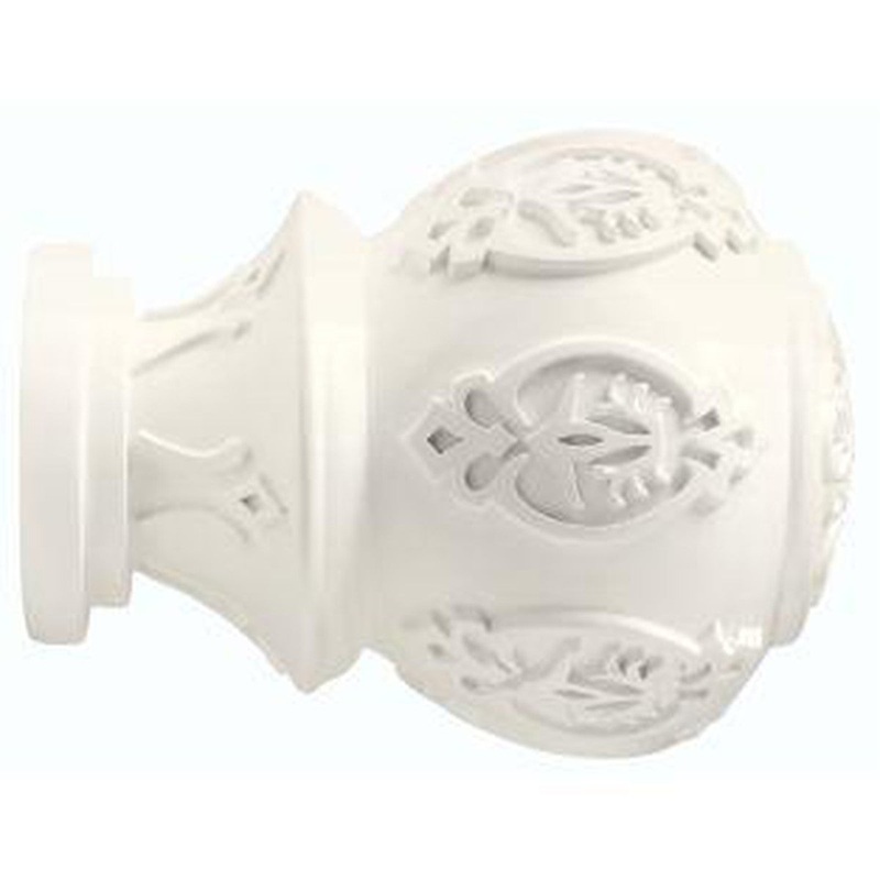 2 Wood Trends Lacey Finial – 025 – White