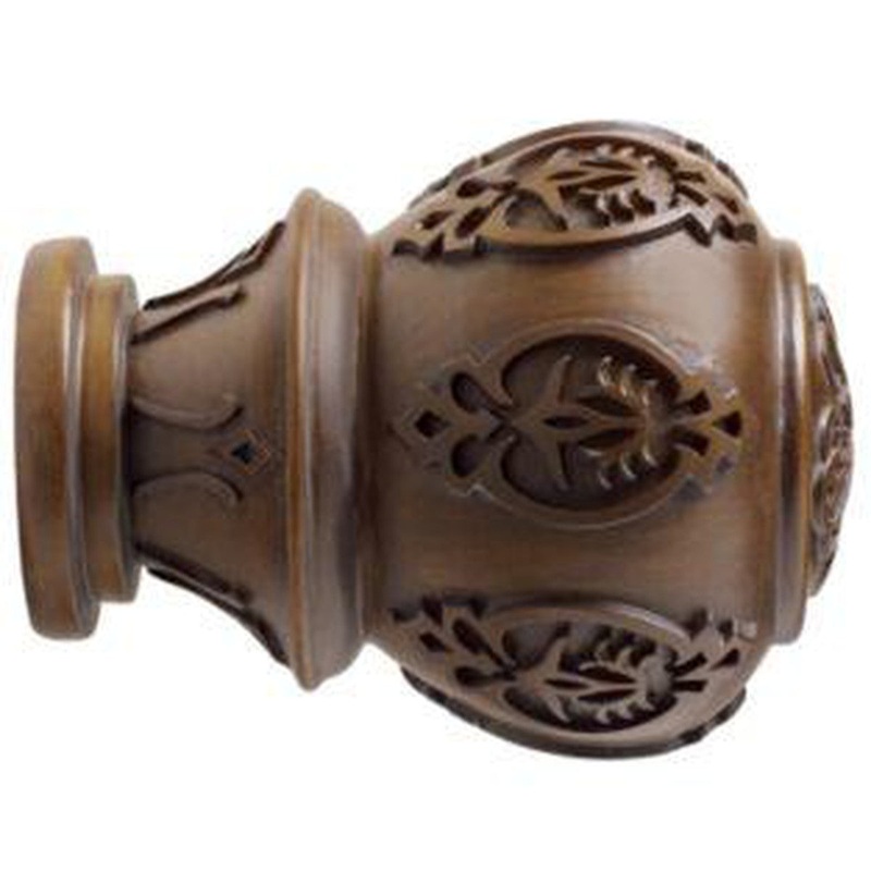 2 Wood Trends Lacey Finial – 827 – Hazelnut