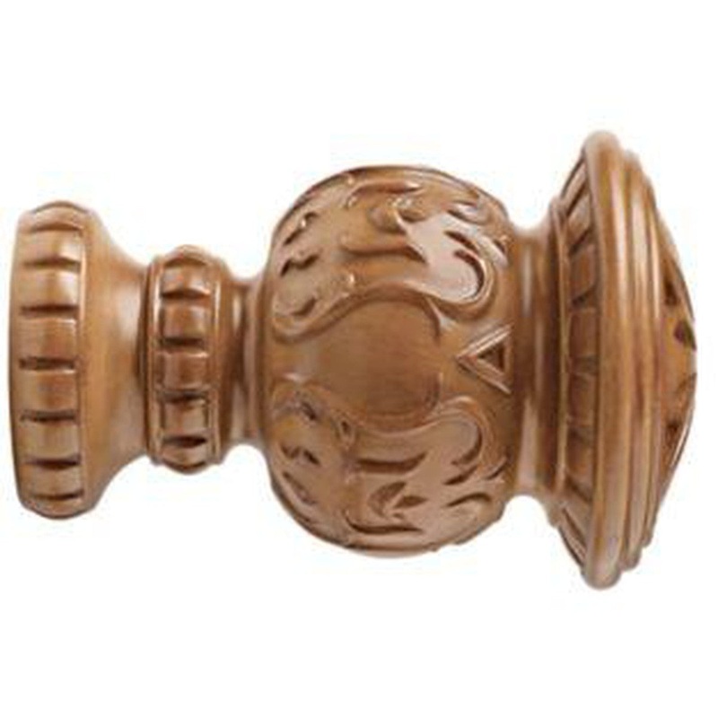 2 Wood Trends Reign Finial – 820 – Estate Oak