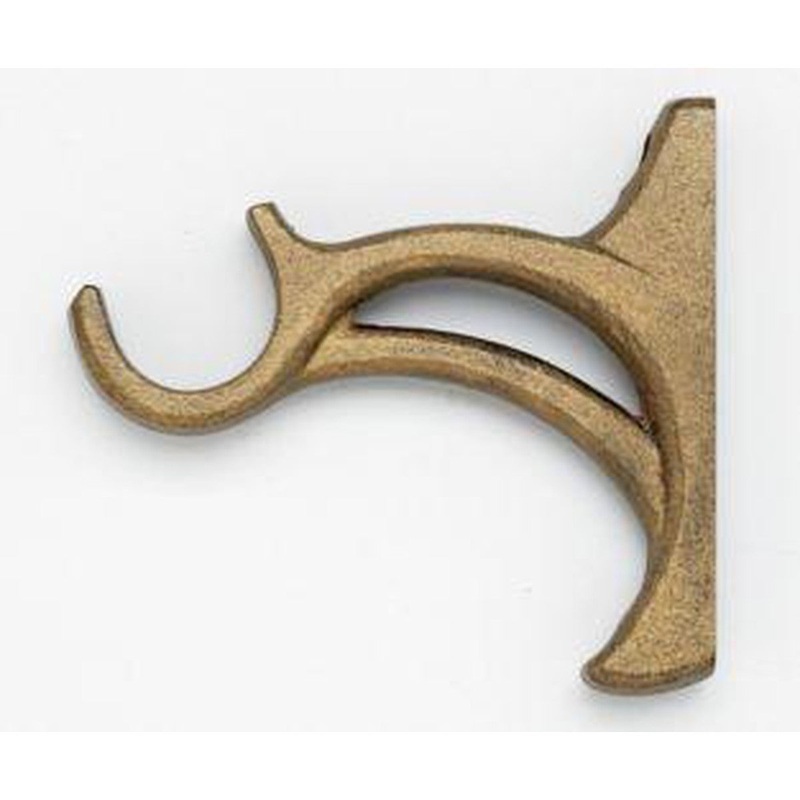 Wrought Iron Bracket 3-1/2 Projection – 801 – Iron Gold
