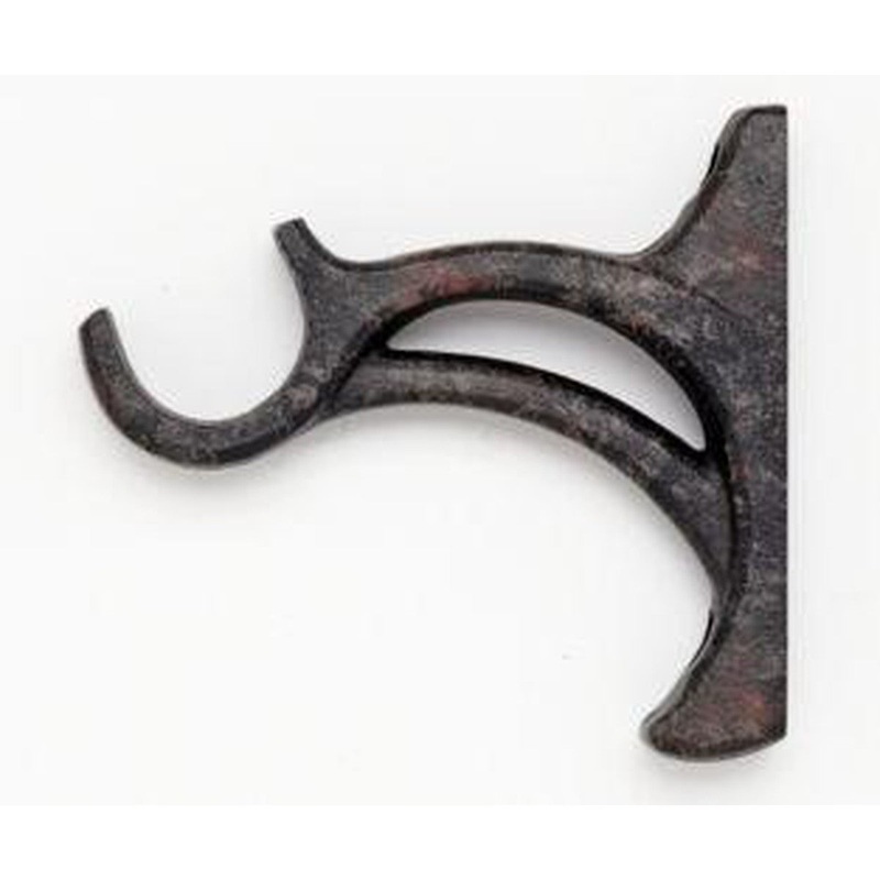 Wrought Iron Bracket 3-1/2 Projection – 802 – Iron Oxide