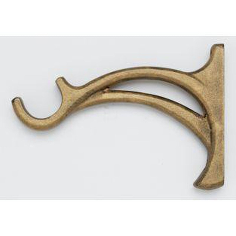Wrought Iron Bracket 5-1/2 Projection – 801 – Iron Gold