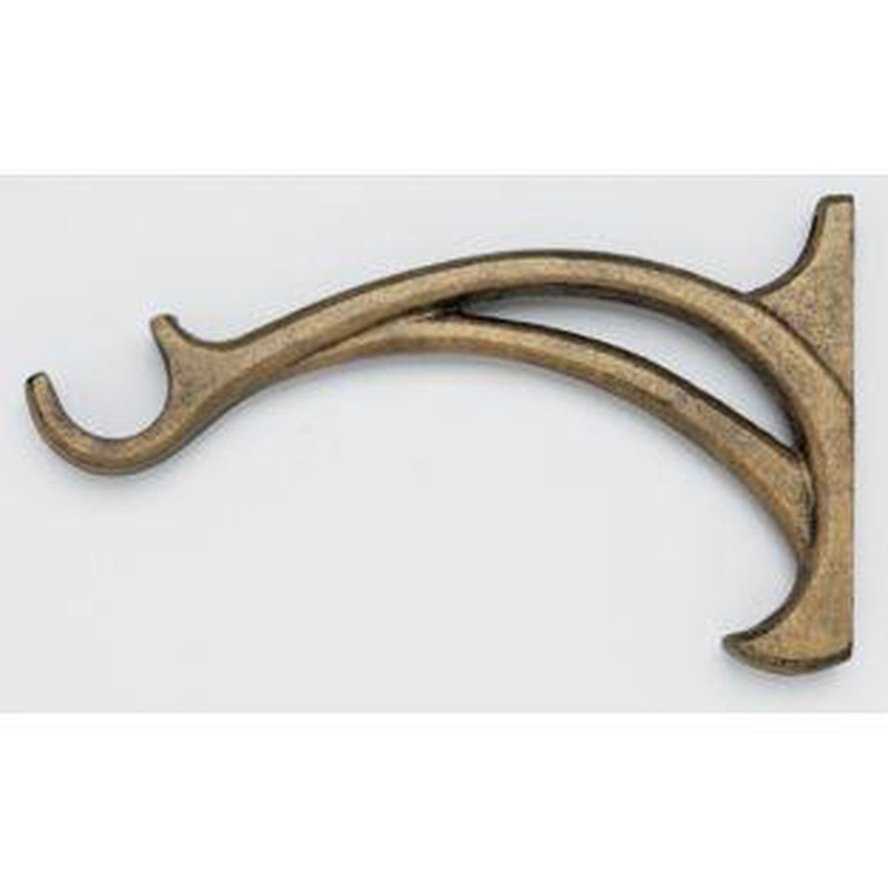 Wrought Iron Bracket 7-1/2 Projection – 801 – Iron Gold