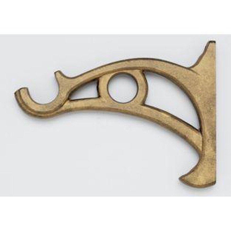 Wrought Iron Double Bracket – 801 – Iron Gold