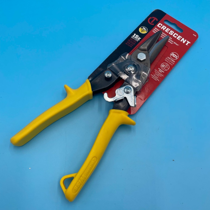 Wiss 9-3/4 Compound Action Straight, Left, and Right Cut M3R Metal Snips