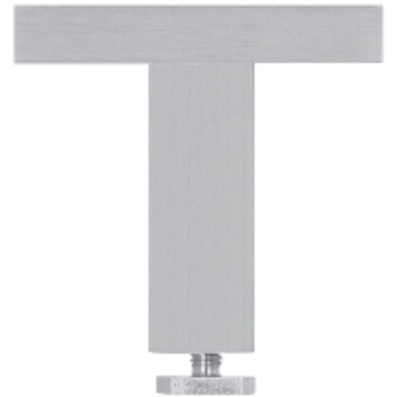 Wall And Ceiling Bracket, Single Square Sn 80mm