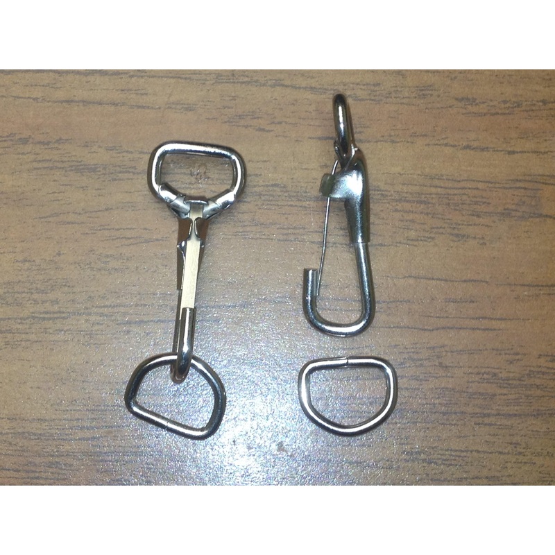 1/2 Snap and D-Ring