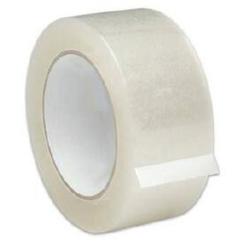 2 Clear Poly Tape 110 Yard Roll