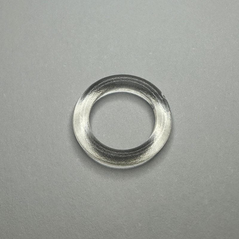 3/8 Roman Shade Rings – Clear (1,000/bag)