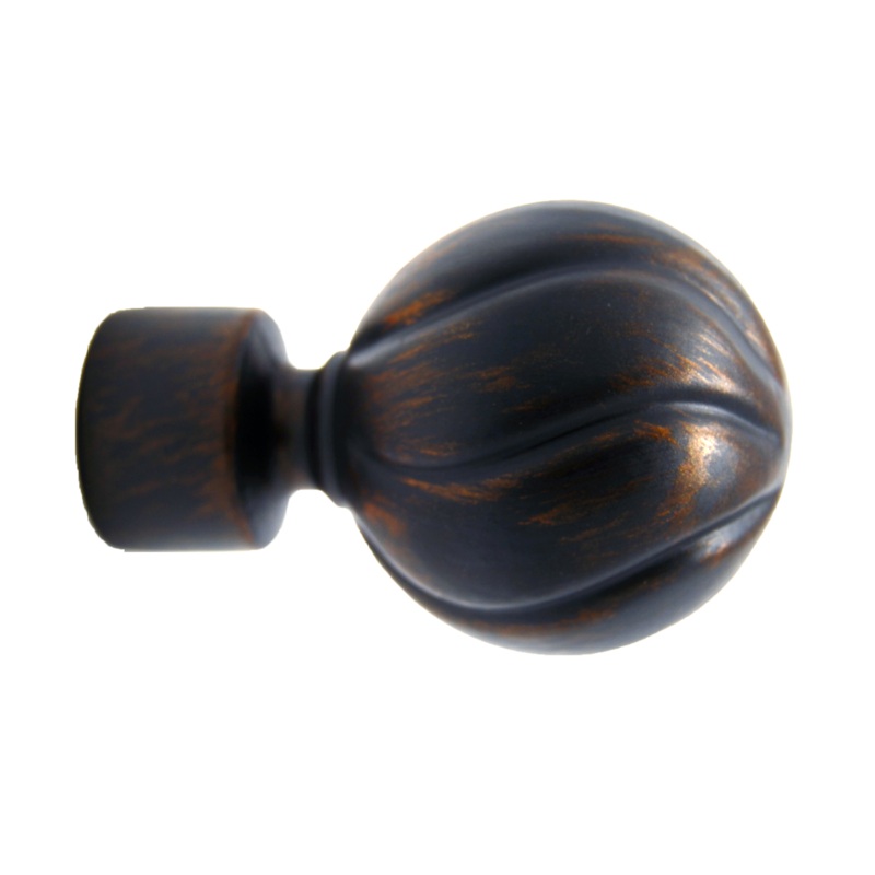 Bola Finial 20mm-grey Copper