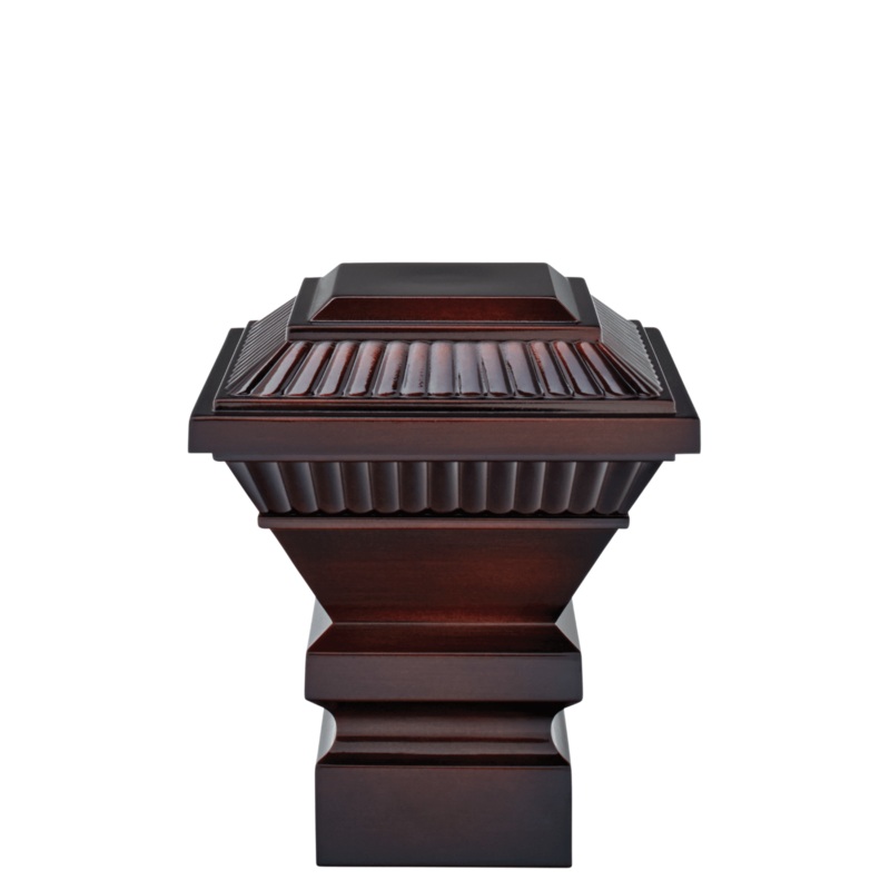 AriA Essex Square Antiquities Metal Finial 1-3/8 – Various Colors