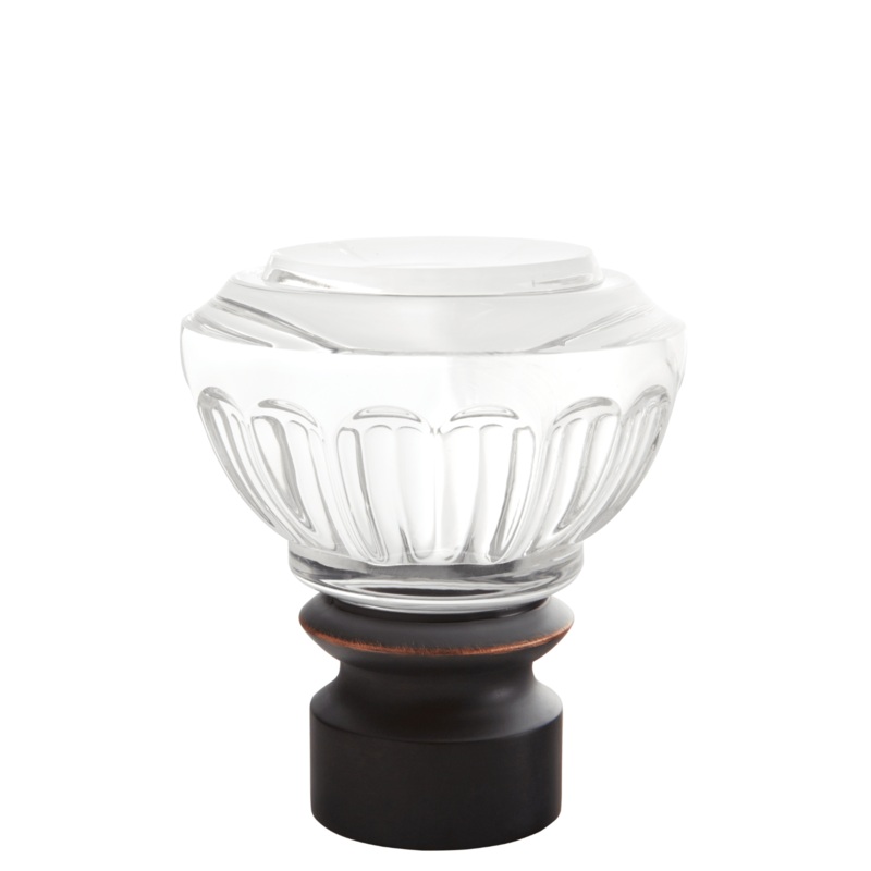 AriA Montclaire Urn Antiquities Metal Finial 1-3/8 – Various Colors