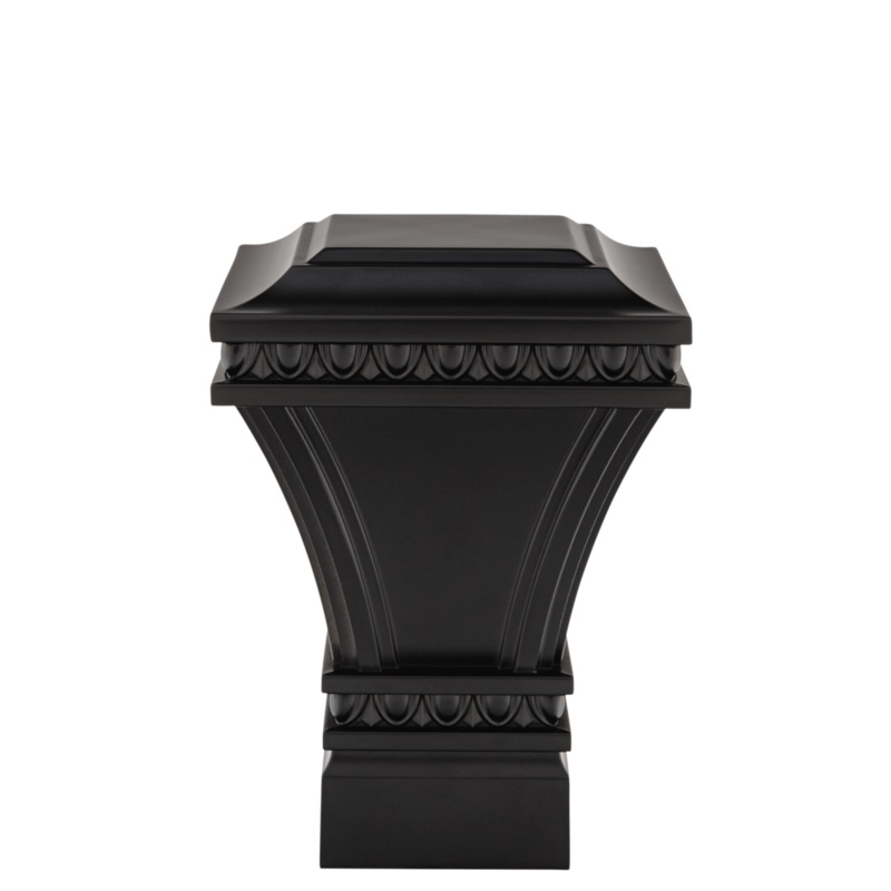 AriA Versailles Square Antiquities Metal Finial 1-3/8 – Various Colors