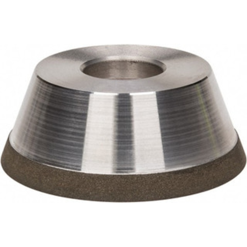 Made in USA 3-3/4 Diam, 1-1/4 Hole Size, 1-1/2 Overall Thickness, 100 Grit, Type 11 Tool & Cutter Grinding Wheel Fine Grade, Diamond 03574407 – 03574407