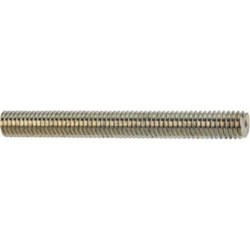 Made in USA 7/16-14 x 2 ft. Low Carbon Steel Threaded Rod Right Hand Thread, Zinc Plated Finish, UNC 03102 – 04352258