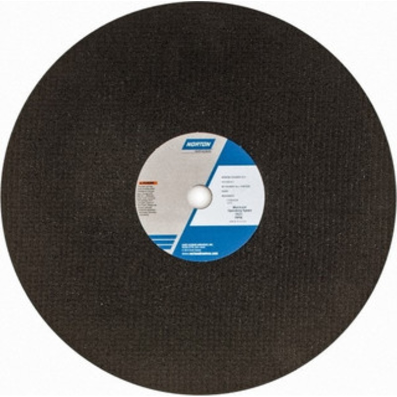 Norton 16 x 5/32, 1 Hole Zirconia Alumina Cutoff Wheel Reinforced, 3,820 Max RPM, Use with Stationary Grinders 66253466437 – 42065094