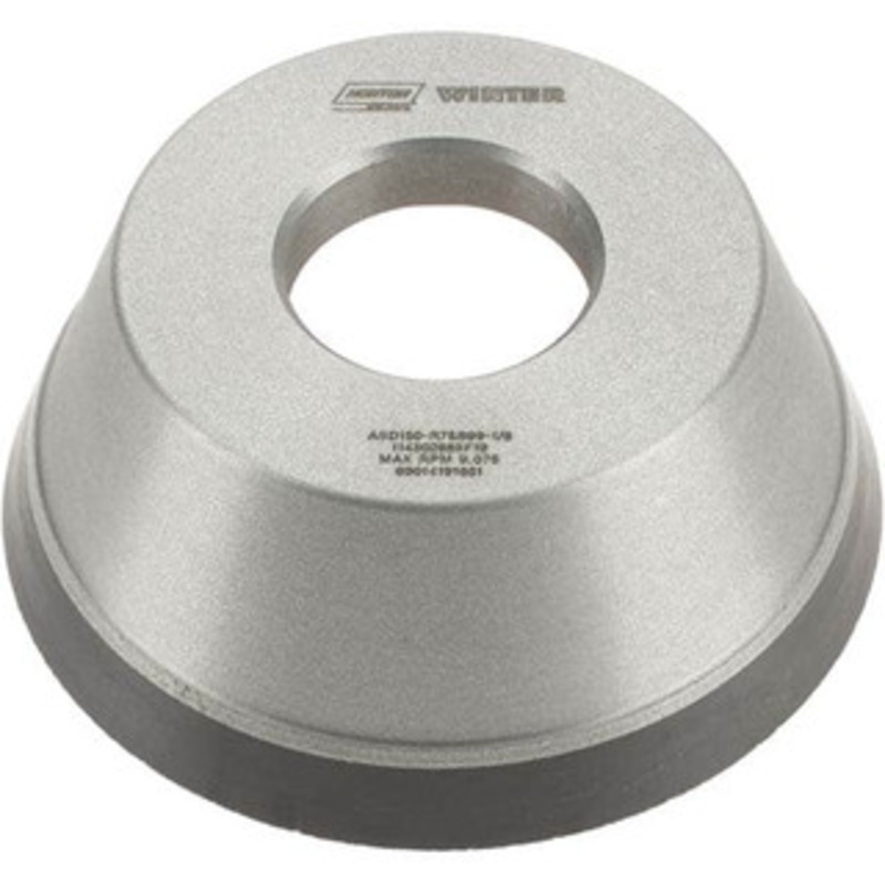 Norton 3-3/4 Diam, 1-1/4 Hole Size, 1-1/2 Overall Thickness, 150 Grit, Type 11 Tool & Cutter Grinding Wheel Very Fine Grade, Diamond, Resinoid Bond 69014191651 – 73556342