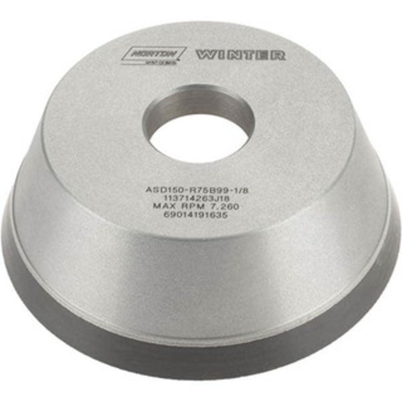 Norton 5 Diam, 1-1/4 Hole Size, 1-3/4 Overall Thickness, 150 Grit, Type 11 Tool & Cutter Grinding Wheel Very Fine Grade, Diamond, Resinoid Bond 69014191635 – 73556862
