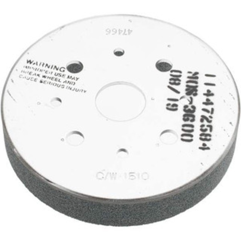 Norton 6 Diam, 4 Hole Size, 1 Overall Thickness, 60 Grit, Type 2 Tool & Cutter Grinding Wheel Medium Grade, Silicon Carbide, I Hardness, Vitrified Bond, 3,600 RPM 66252838322 – 05862065