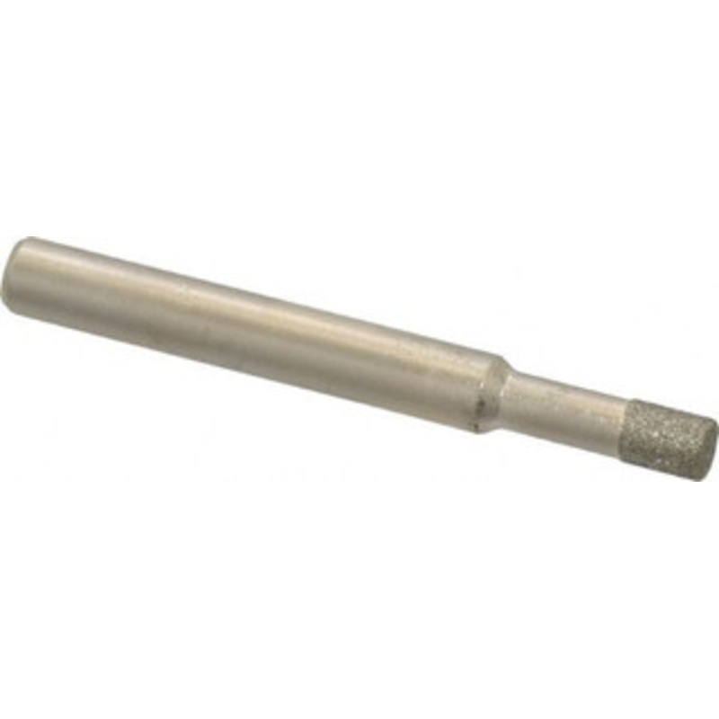 Made in USA 0.197 Head Diam x 1/4 Head Thickness Diamond (Abrasive) Grinding Pin 1/4 Shank Diam Fine Grade, 120 Grit 03500311 – 03500311