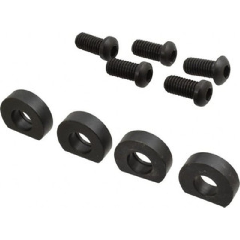 Mitee-Bite 5/16 Mild Steel Hex, 1/2-13 Stud Thread, Symmetrical Hex Clamp 29/64 Hex Height, 4,000 Lb Holding Force, Mild Steel Stud, 29/32 Long Thread, 65 Ft/Lb Torque, 4 Clamps 10508 – 62018940