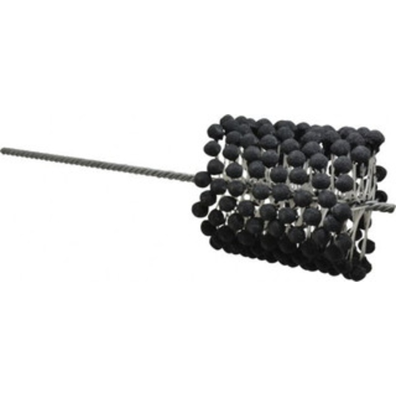 Brush Research Manufacturing 4-1/2 to 5 Bore Diam, 120 Grit, Silicon Carbide Flexible Hone Fine, 17-1/2 OAL GBD50012 – 00694737