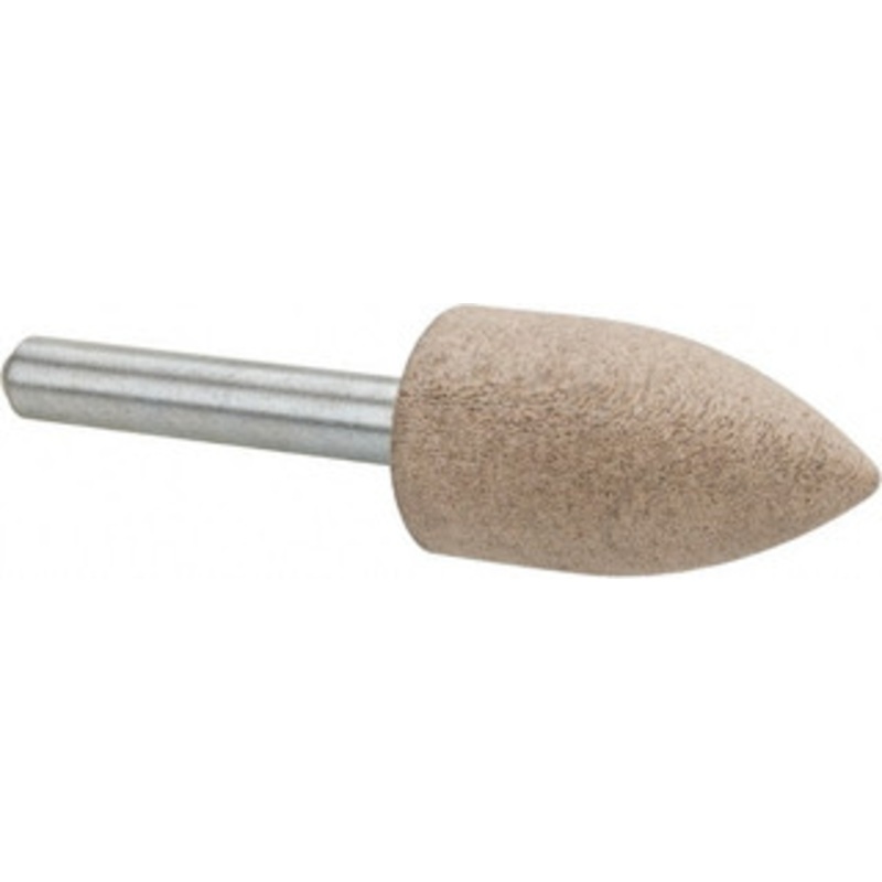 Cratex 11/16 Head Diam x 1-1/4 Thickness, A12, Pointed Tree End, Aluminum Oxide Mounted Point Fine Grade, 120 Grit, 27,370 RPM A12A120CXG14 – 67186569