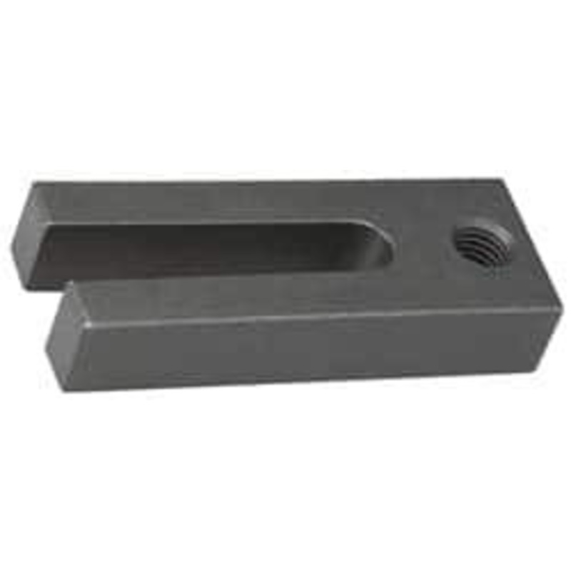 Gibraltar 2-1/2 Wide x 1-1/2 High, Carbon Steel, Black Oxide Coated, Tapered, U Shaped Strap Clamp 1-1/16 Stud, 5-1/2 Travel, 10 OAL, 3/4 Tapered Height, 5/8 Tapered Length 88365226 – 88365226