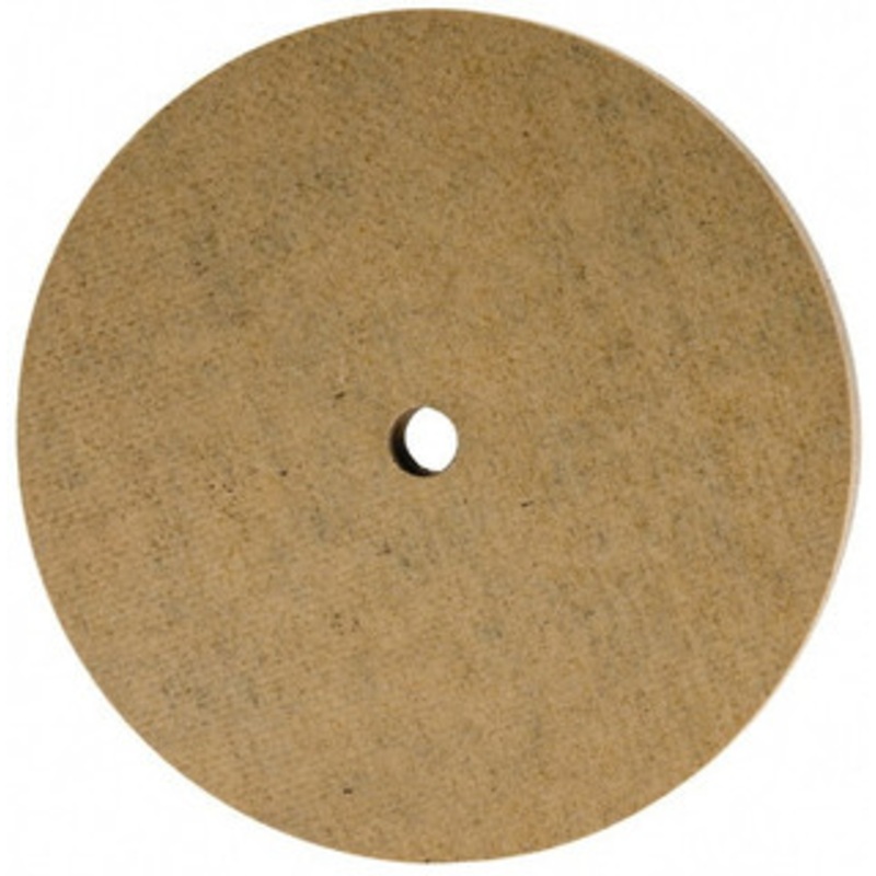 Cratex 3 Diam x 1/4 Hole x 1/4 Thick, 120 Grit Surface Grinding Wheel Aluminum Oxide, Type 1, Fine Grade, 12,095 Max RPM, No Recess 40153 – 67187948