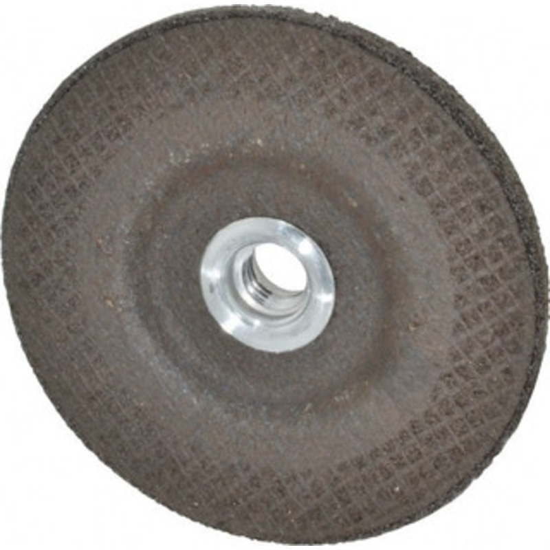 DeWALT 24 Grit, 4-1/2 Wheel Diam, 1/4 Wheel Thickness, Type 27 Depressed Center Wheel Aluminum Oxide, R Hardness, 13,300 Max RPM, Compatible with Angle Grinder DW4523 – 80486533