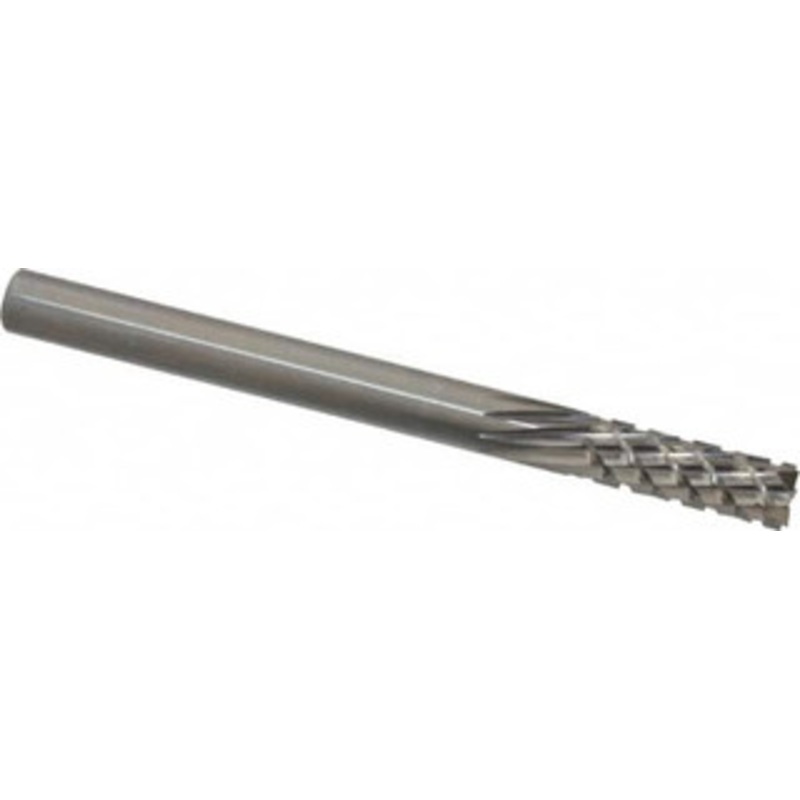 LMT Onsrud LP 1/4 Cut Diam, 1/4 Shank Diam, Carbide Fluted Cylinder Burr Flat End, 3 OAL, 3/4 LOC 67-511 – 09886375