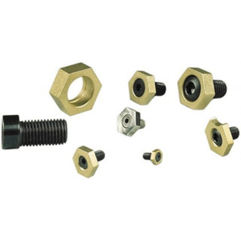 Mitee-Bite 5/8, Brass, Hex Clamp Washer 3/16 Overall Height 10582 – 94086212