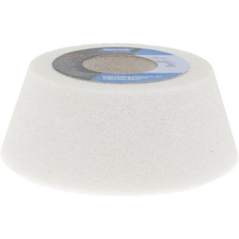 Norton 4 Diam, 1-1/4 Hole Size, 1-1/2 Overall Thickness, 46 Grit, Type 11 Tool & Cutter Grinding Wheel Coarse Grade, Aluminum Oxide, K Hardness, Vitrified Bond, 5,730 RPM 66243530378 – 05965496
