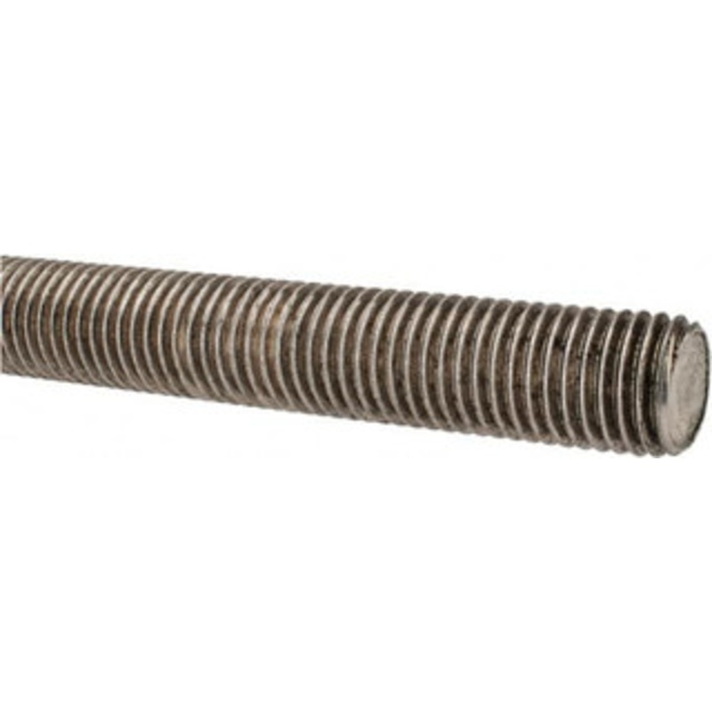 Made in USA 7/8-9 x 3 ft. Stainless Steel Threaded Rod Right Hand Thread, UNC 13313 – 06052260