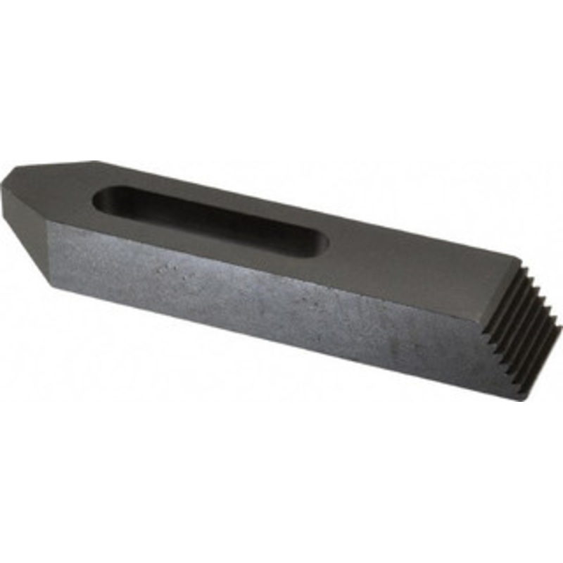 TE-CO 1/2 Stud, Steel, Plain Strap Clamp 2-1/16 Travel, 6 OAL x 1-1/4 Wide x 7/8 High, Black Oxide Finish, Tapered Nose 30506 – 06936066