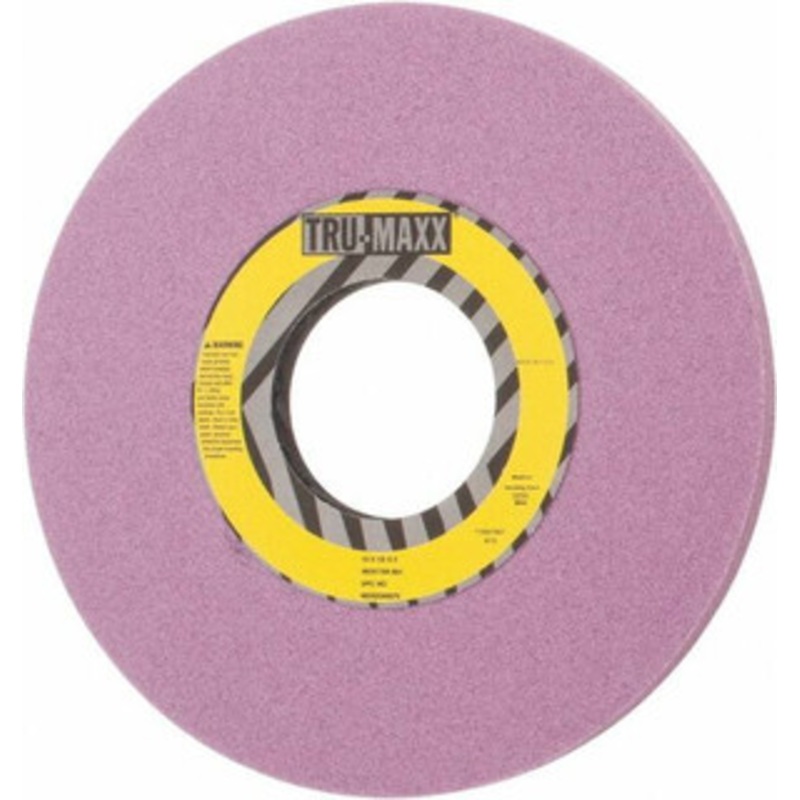 Tru-Maxx 10 Diam x 3 Hole x 1/2 Thick, I Hardness, 60 Grit Surface Grinding Wheel Aluminum Oxide, Type 1, Medium Grade, 3,250 Max RPM, Vitrified Bond, No Recess 66253269570 – 06291785