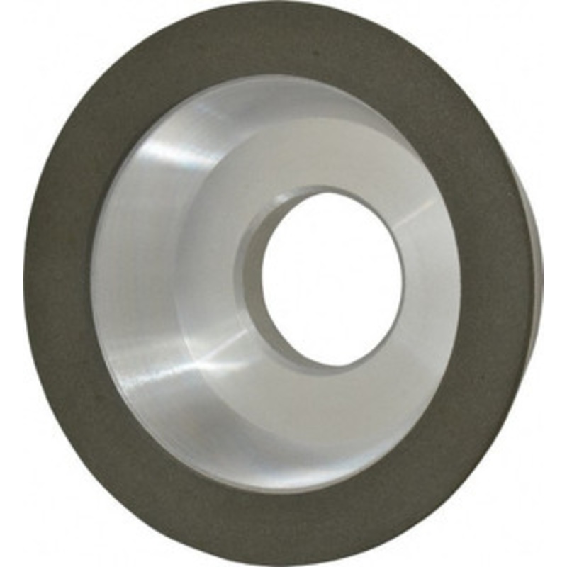 Made in USA 4 Diam, 1-1/4 Hole Size, 1-1/4 Overall Thickness, 150 Grit, Type 11 Tool & Cutter Grinding Wheel Very Fine Grade, Diamond 03580107 – 03580107